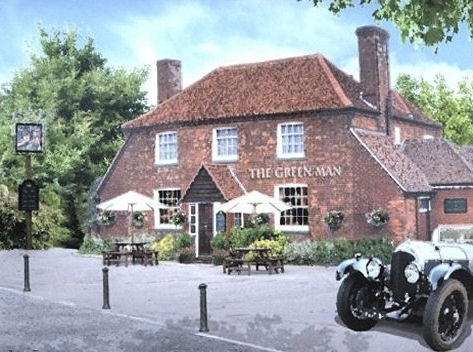 The Green Man in  is today&acute;s  Featured Restaurant